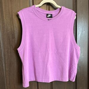 Nike Cropped Purple Women's Tank